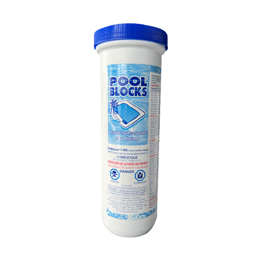 POOL BLOCKS ALGAECIDE PUCKS 1.5KG-5PK