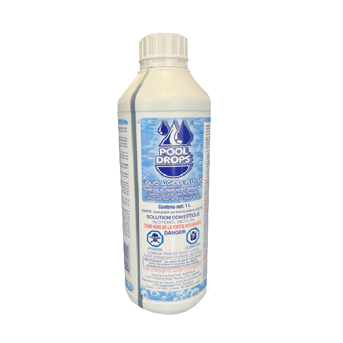 Pool Drops Liquid Algaecide-1L