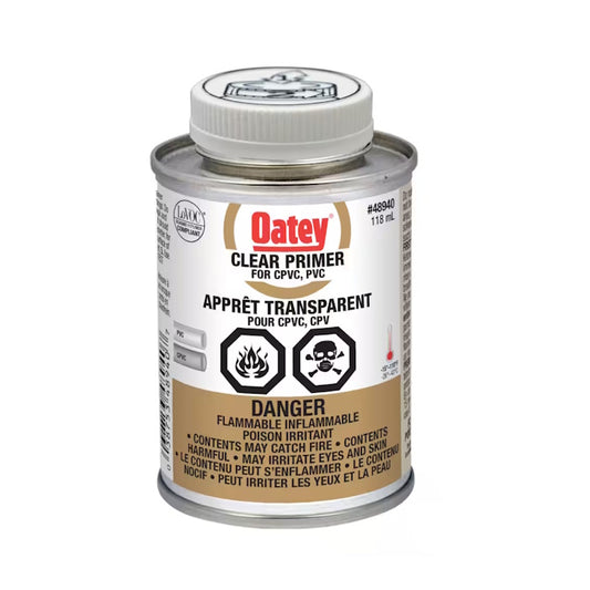 OATEY CLEAR PRIMER 118ML