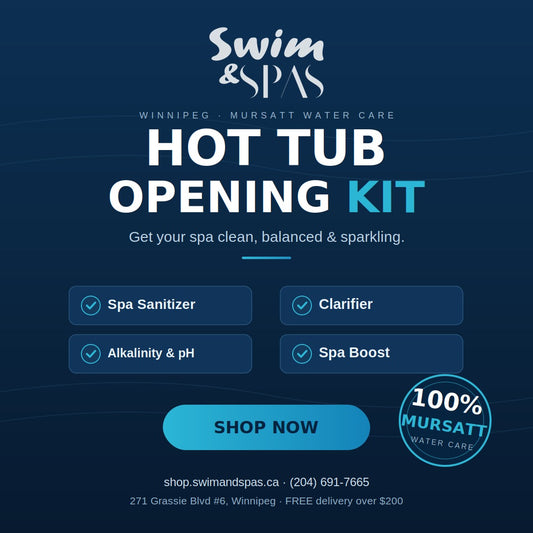 Hot Tub Opening Kit